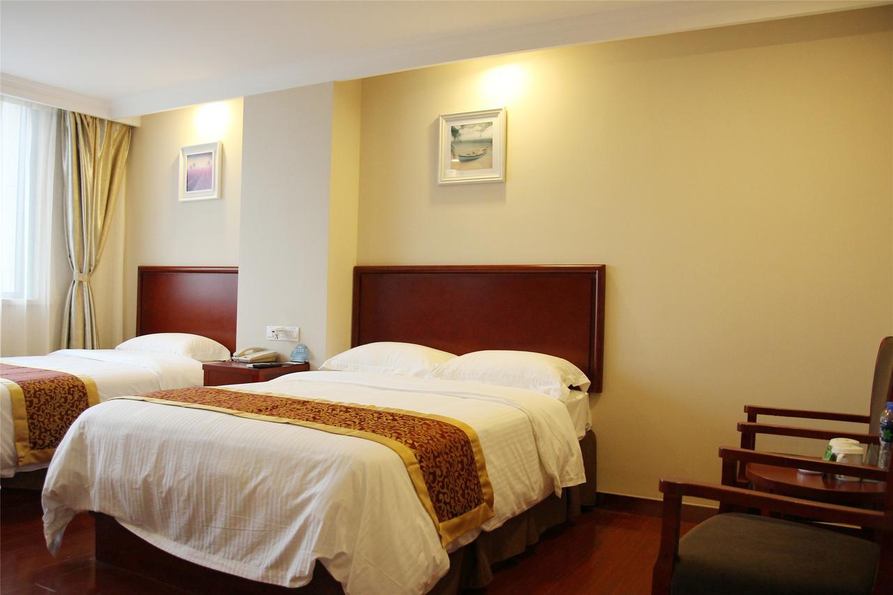 Greentree Inn Fujian Fuzhou Jinshan Wanda Pushang Avenue Business Hotel Fuzhou (Fujian) Exterior foto
